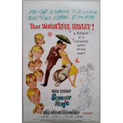 Summer Magic - Original 1963 Walt Disney Window Card Summer Magic - Original 1963 Walt Disney Window Card